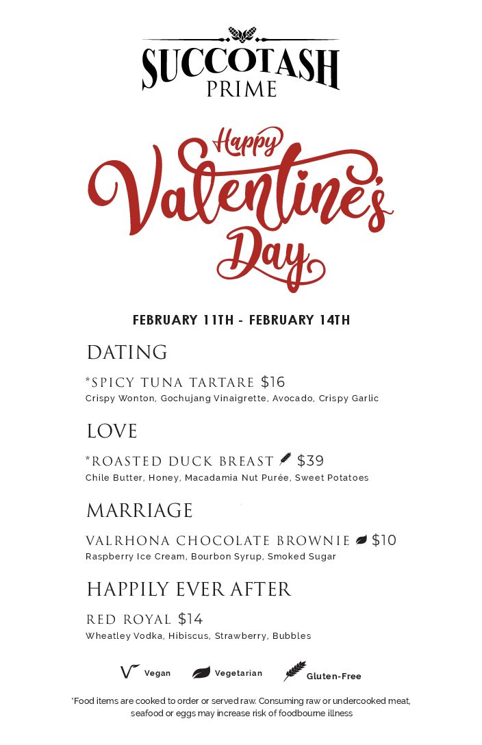 Succotash Prime Valentines Day Menu 2022 Succotash